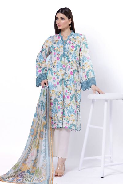 Embroidered | Lawn | Fabrics 3 Piece | GBP 20.00