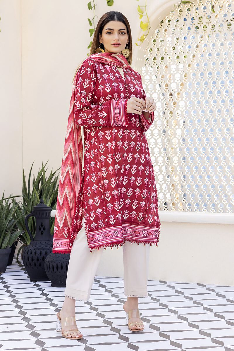 Lawn | Printed | Fabrics 2 Piece | Top Dupatta | null