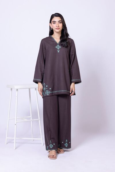 Embroidered | Dull Raw Silk | Kurta | GBP 12.50