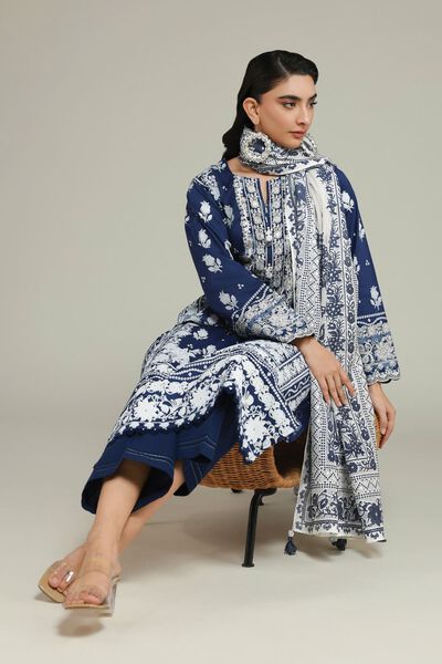 Embroidered | Cambric | Cambric 3-Piece Set | GBP 70.00