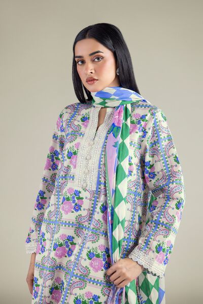 Embroidered | Lawn | Fabrics 3 Piece | GBP 30.00