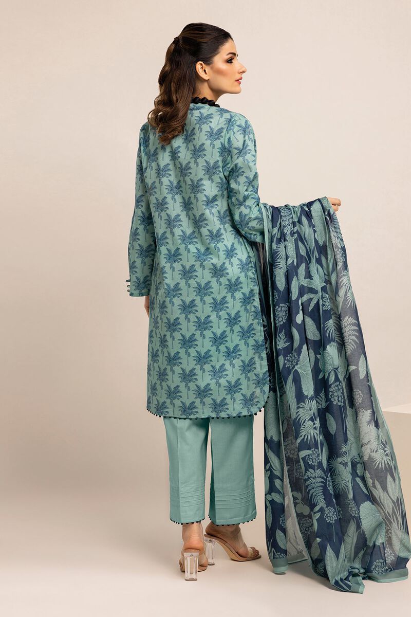 Printed | Cambric | Fabrics 3 Piece | null