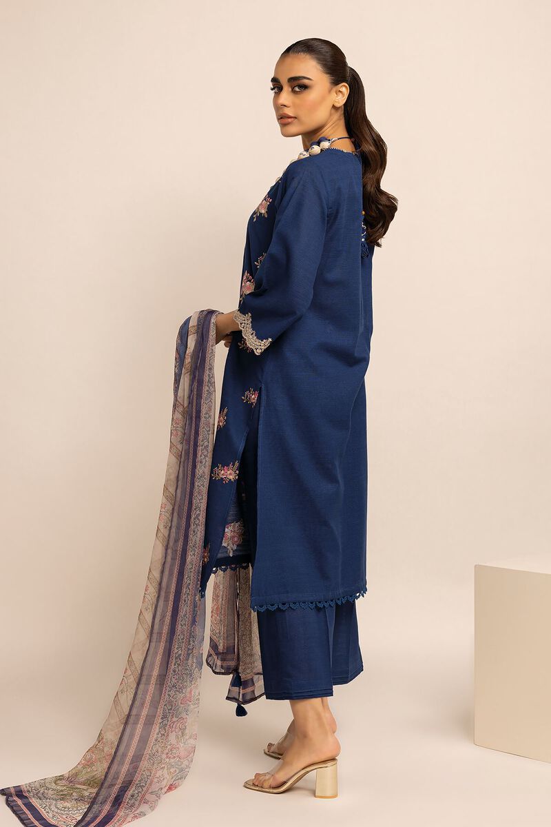 Embroidered | Crosshatch | Fabrics 3 Piece | null