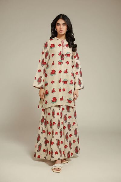 Printed | Textured Cotton | Pants | GBP 17.00