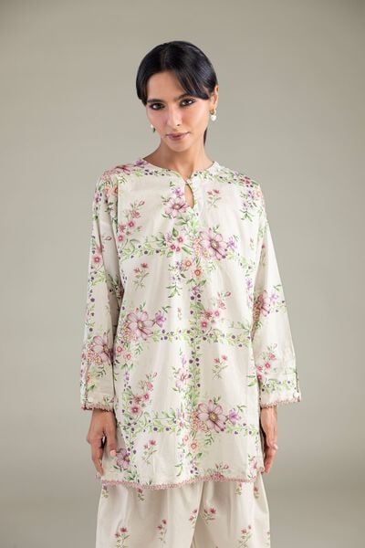 Printed | Cambric | Floral Short Kurta | GBP 30.00