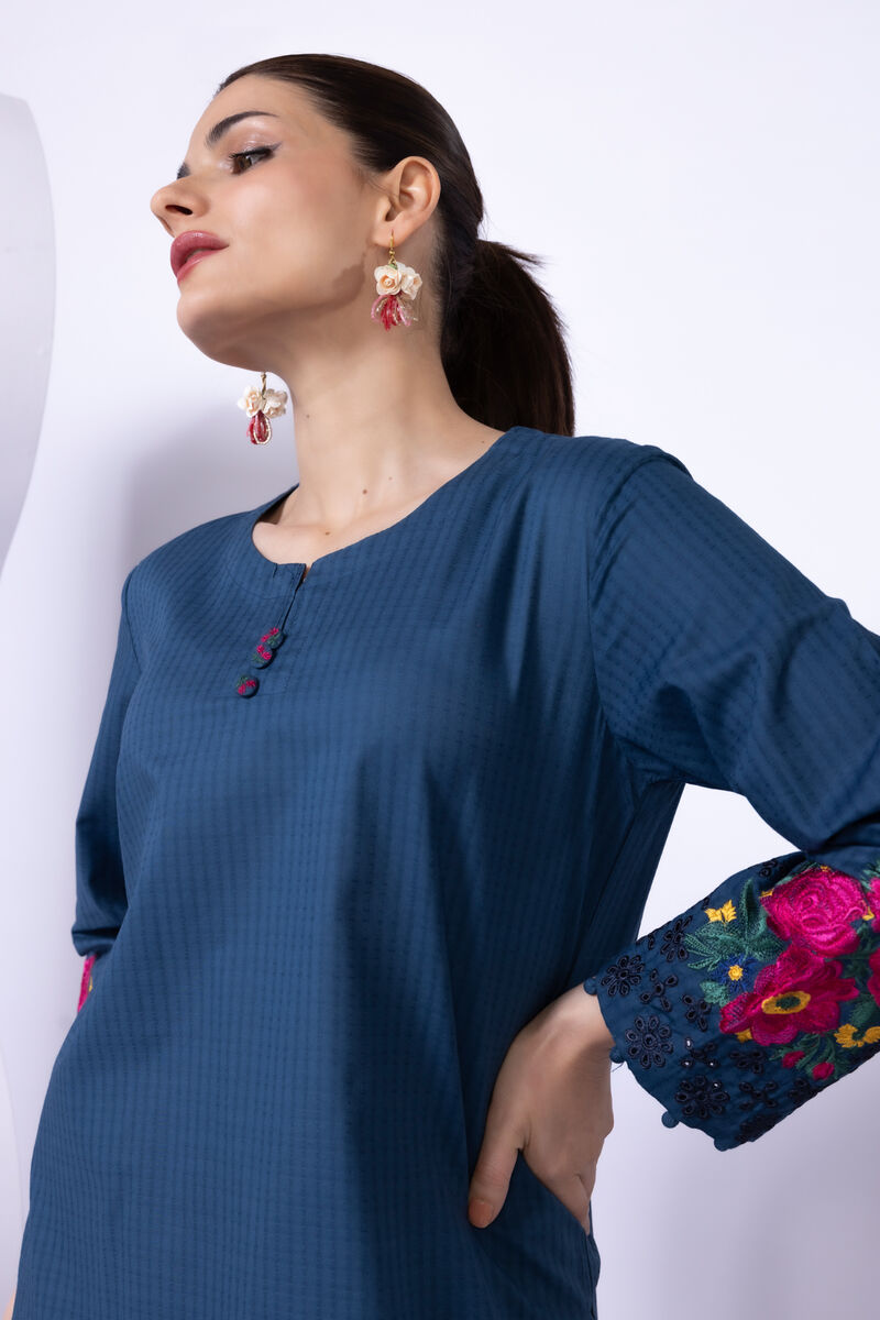 Embroidered | Cotton Dobby | Kurta | GBP 35.00