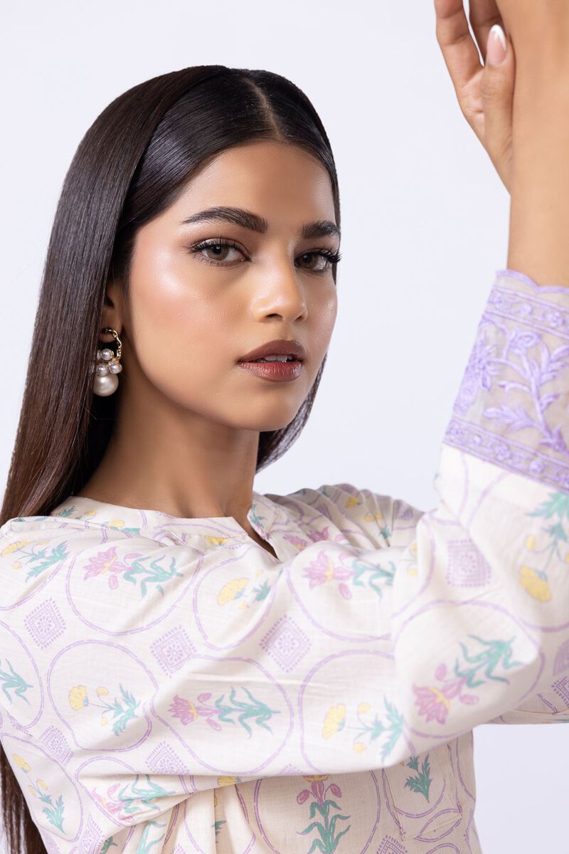 Embroidered | Crosshatch Poplin | Kurta | GBP 15.00