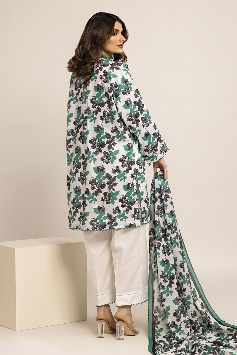 Printed | Cambric | Fabrics 3 Piece | null