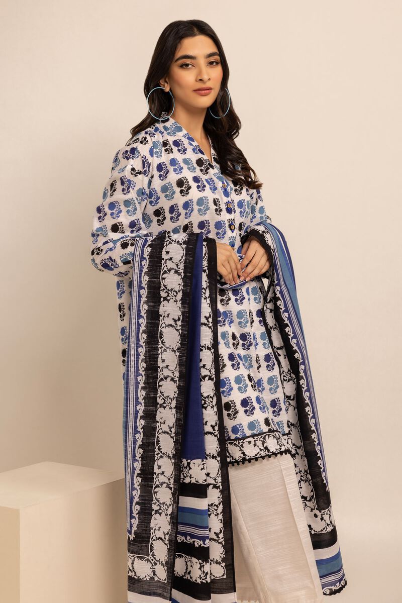 Printed | Light Khaddar | Fabrics 3 Piece | null