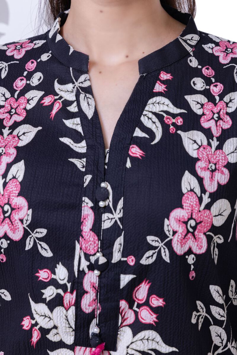 Printed | Ripple Crinkle | Kurta | null