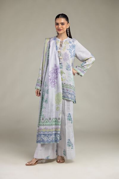 Embroidered | Raw Silk | Floral Silk Kurta | GBP 35.00
