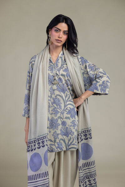 Printed | Lawn | Printed Cambric Dupatta | GBP 25.00