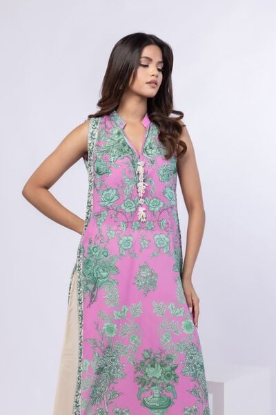 Printed | Swiss Voile | Kurta | GBP 40.00