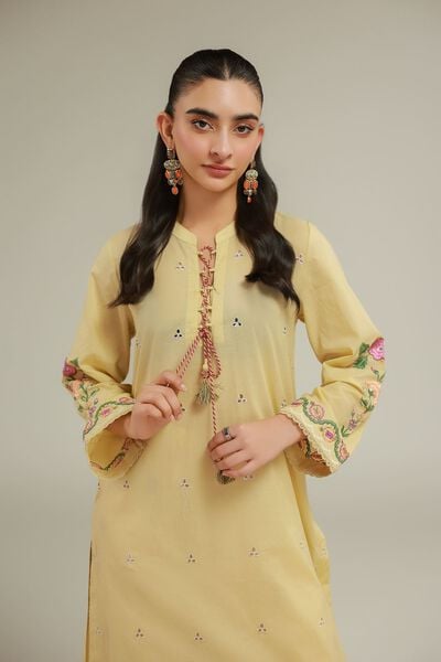 Embroidered | Cambric | Kurta | GBP 35.00