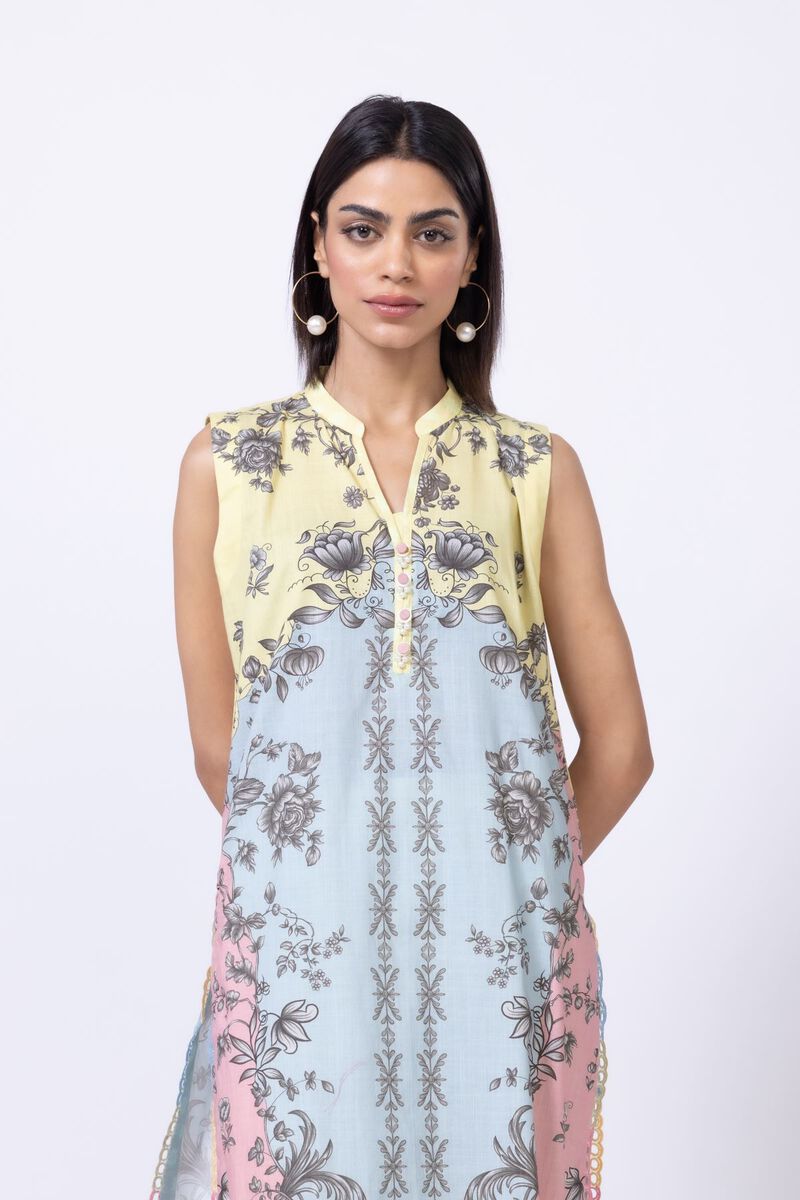 Embroidered | Crosshatch Poplin | Kurta | GBP 12.50