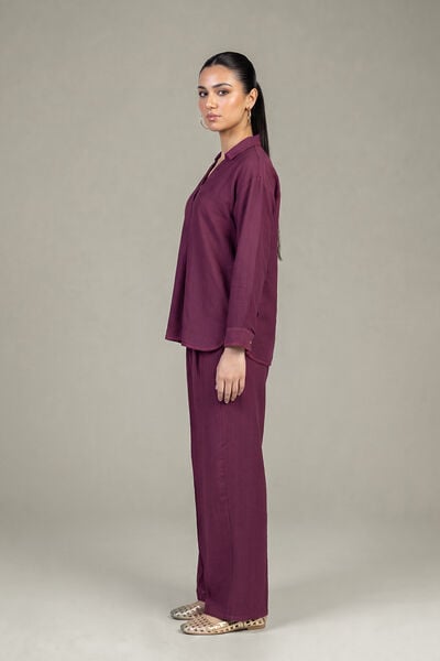 Dyed | Crepe | Solid Crepe Trousers | GBP 25.00