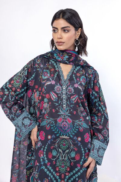 Embroidered | Lawn | Fabrics 3 Piece | GBP 40.00