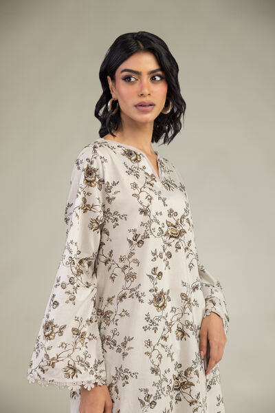 Embroidered | Cambric | Floral Cambric Kurta | GBP 14.00