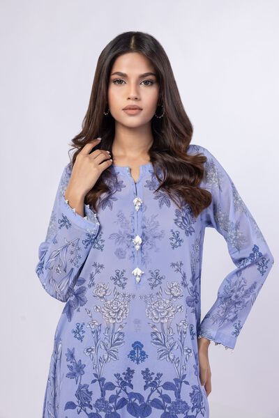 Printed | Swiss Voile | Kurta | GBP 40.00