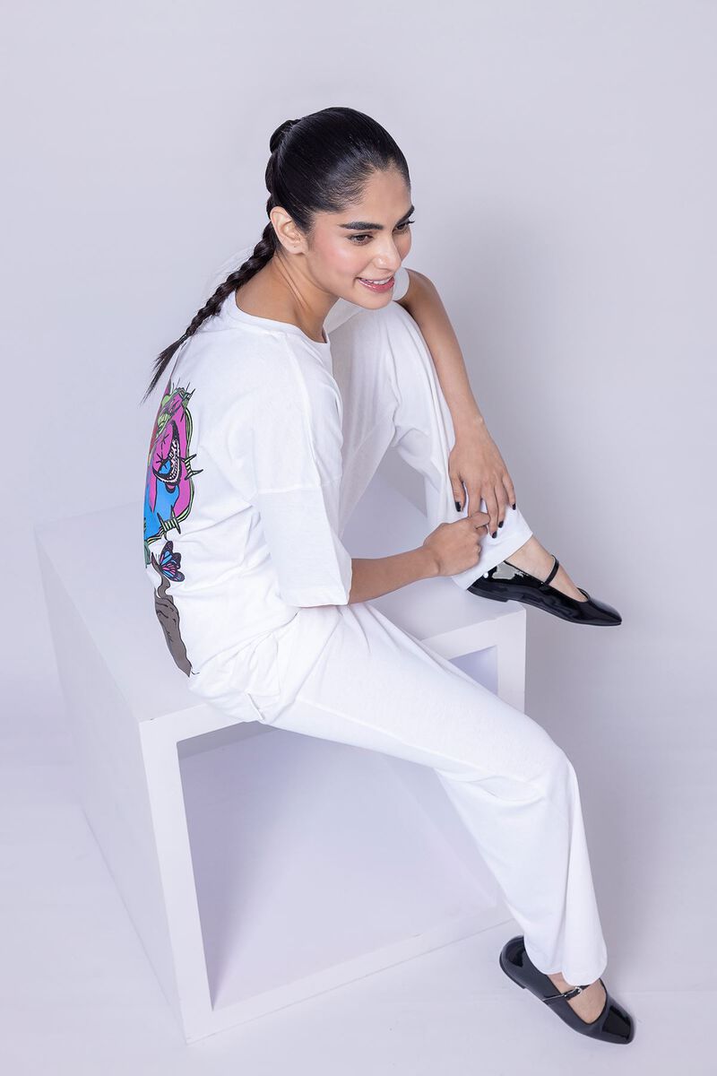 Printed | Cotton Jersey | T-shirt | GBP 3.00