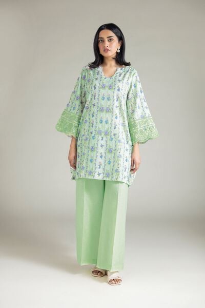 Embroidered | Textured Lawn | Fabrics 2 Piece | Top and Bottom | GBP 25.00