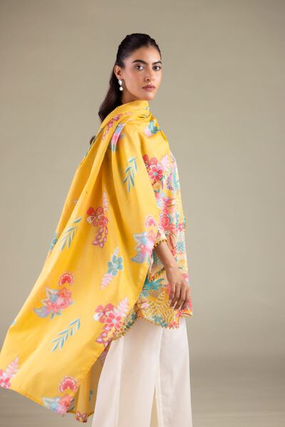Printed | Lawn | Floral Dupatta | GBP 15.00