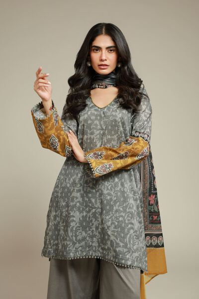 Printed | Cambric | Fabrics 3 Piece | GBP 30.00