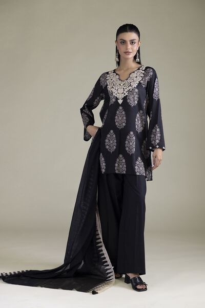Embroidered | Cambric | Fabrics 3 Piece | GBP 40.00
