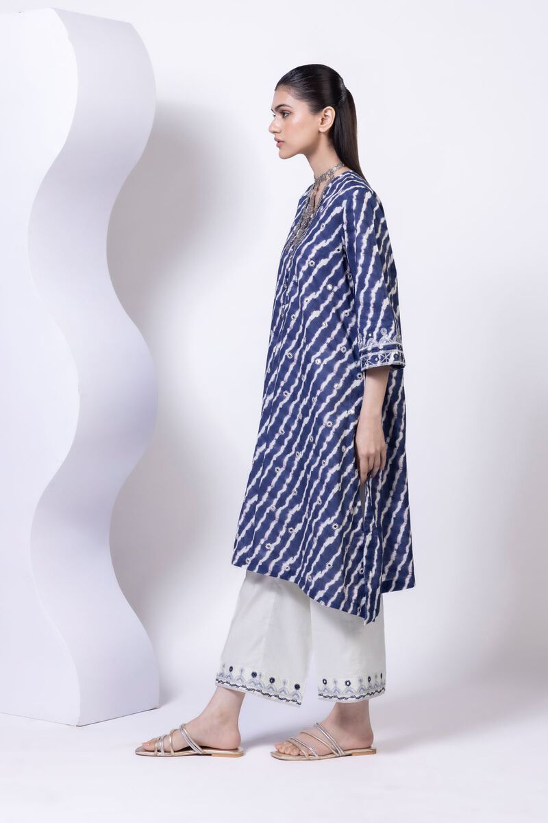 Embroidered | Cotton Dobby | Pants | GBP 17.00