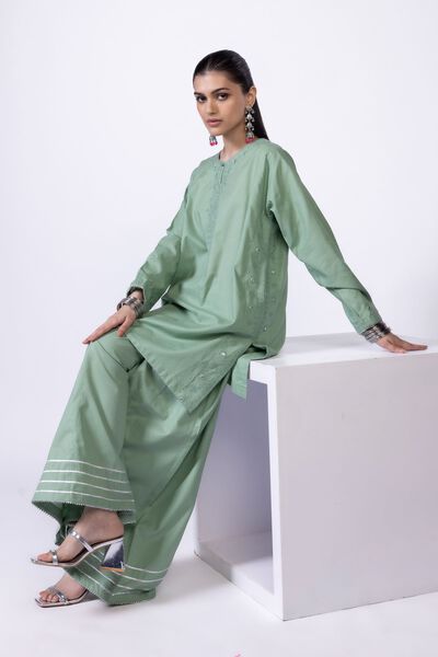 Embroidered | Cotton Dobby | Kurta | GBP 30.00