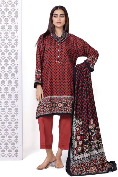 Printed | Marina Twill | Tailored 3 Piece | GBP 18.00