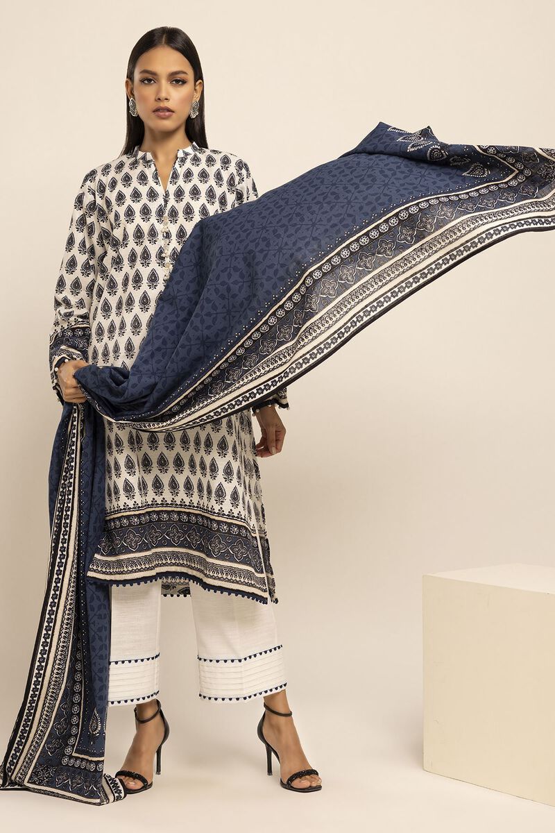 Printed | Khaddar | Fabrics 3 Piece | null