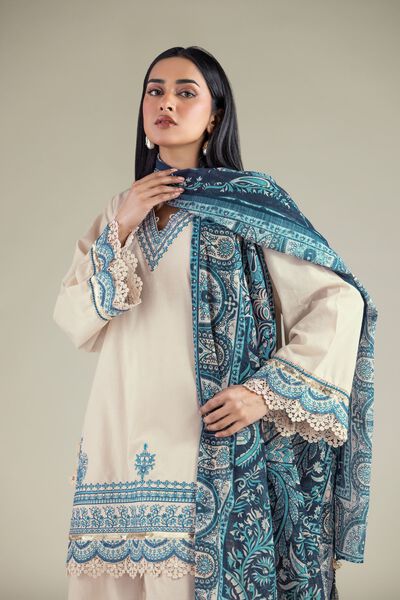 Embroidered | Cambric | Tailored Cambric Set | GBP 65.00
