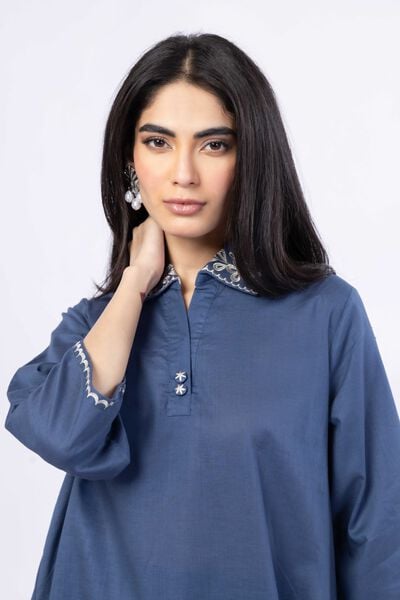 Embroidered | Linen Cotton | Kurta | GBP 25.00