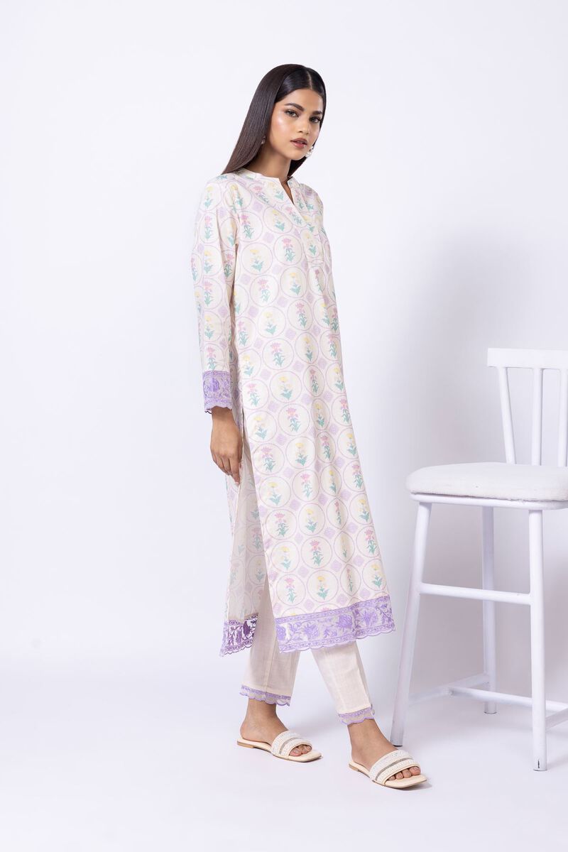 Embroidered | Crosshatch Poplin | Kurta | GBP 15.00