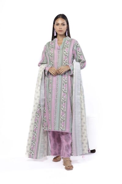 Printed |Khaddar | Fabrics 3 Piece | GBP 12.50