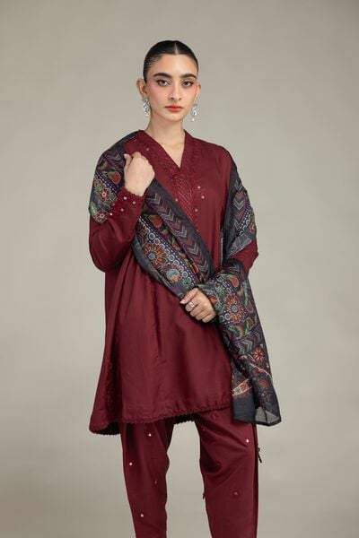 Embroidered | Mesuri | Floral Mesuri Dupatta | GBP 20.00