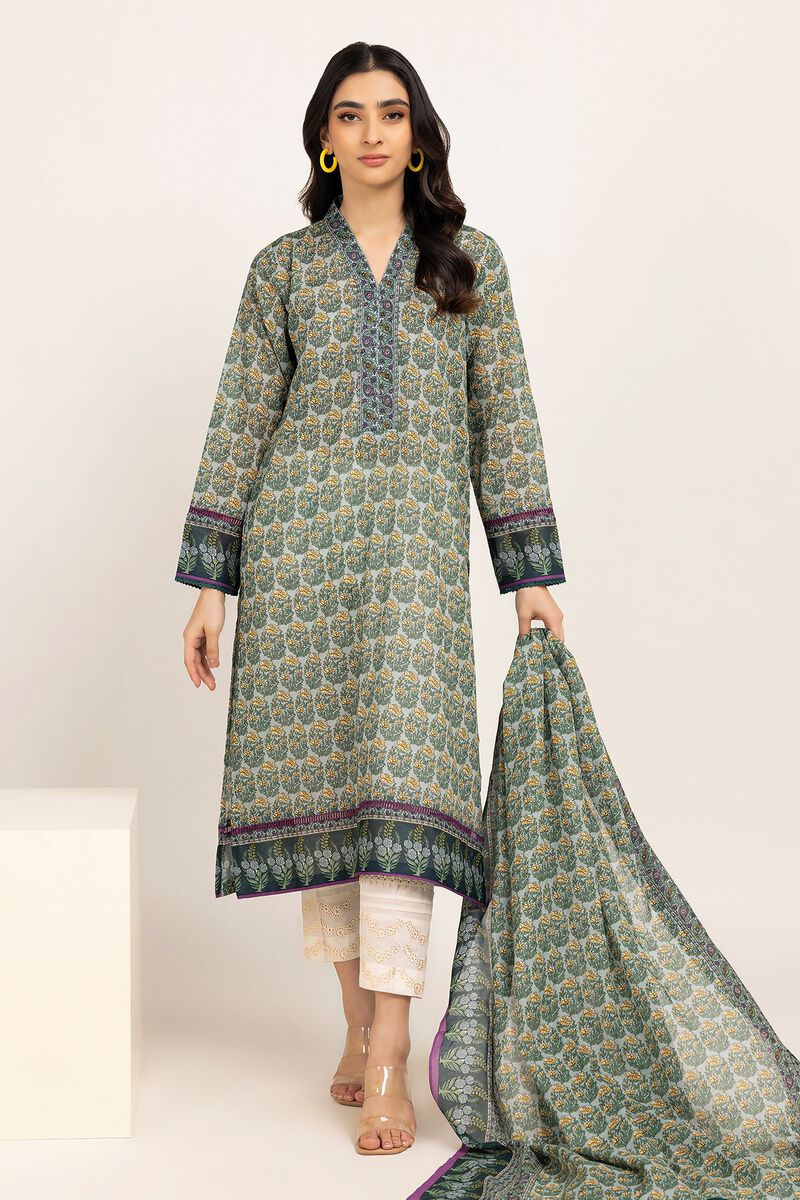 Lawn | Printed | Fabrics 2 Piece | Top Dupatta | null
