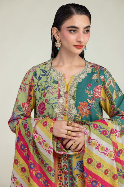 Embroidered | Mesuri | Mesuri Floral Dupatta | GBP 20.00