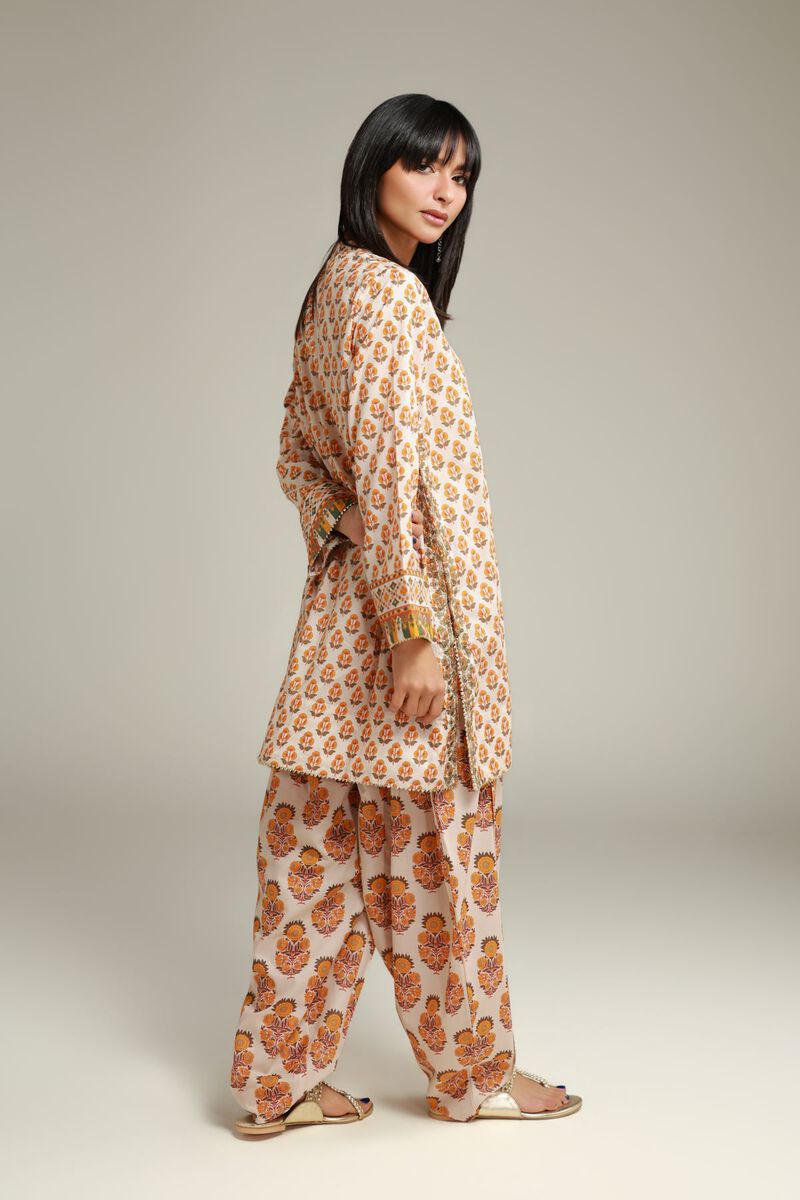 Spring Floral Shalwar view 2