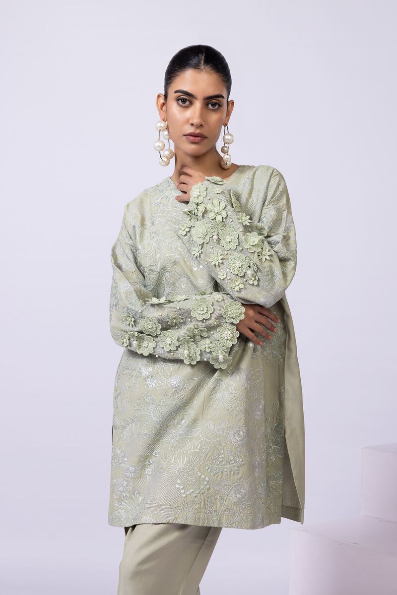 Embroidered | Viscose Oak Silk | Kurta | GBP 50.00
