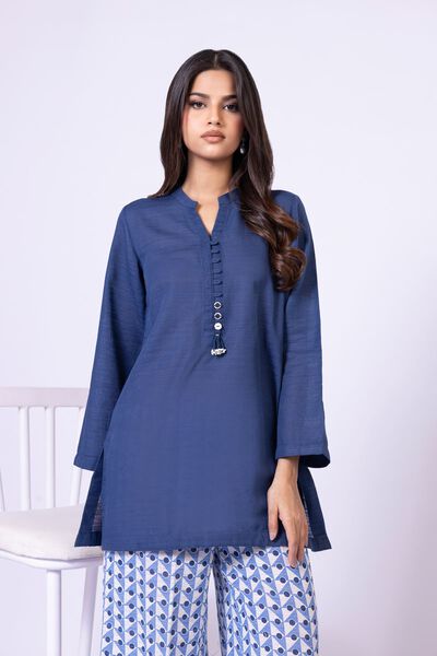 Dyed | Textured Cotton | Kurta | GBP 20.00