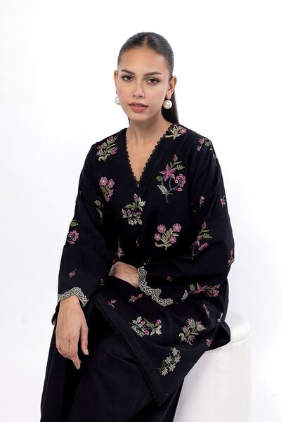 Embroidered | Crosshatch | Tailored 2 Piece | Top and Bottom | GBP 40.00