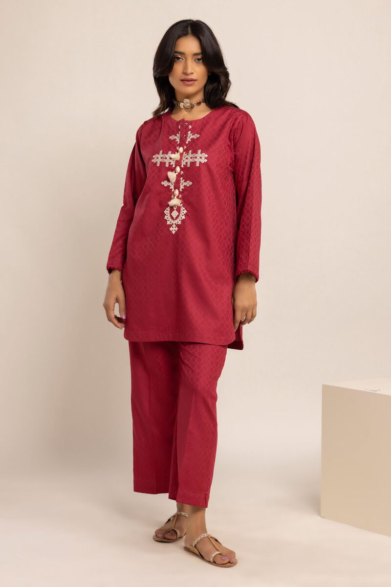 Buy Kurta | Embroidered | 9.00 GBP | 1001784524 | Khaadi United Kingdom