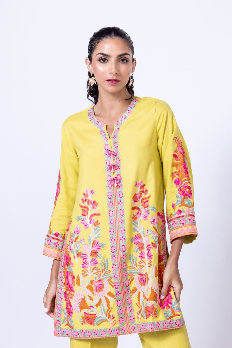 Embroidered | Raw Silk | Kurta | GBP 24.00