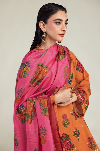Embroidered | Mesuri | Floral Mesuri Dupatta | GBP 20.00