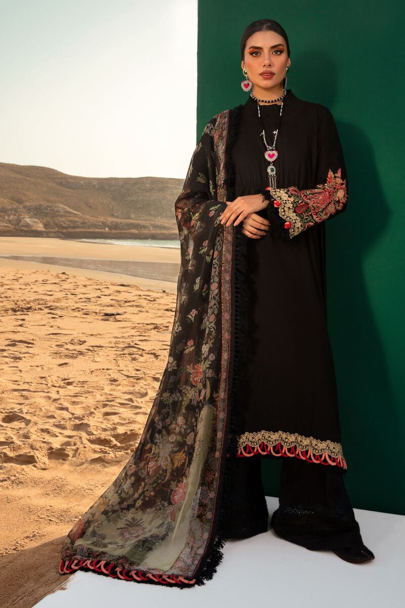 Embroidered | Crosshatch | Fabrics 3 Piece | null