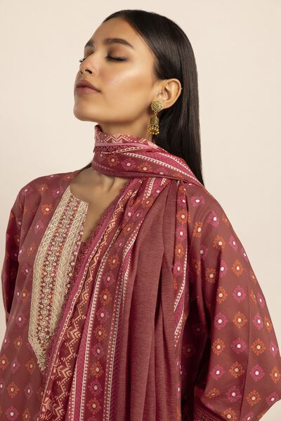 Fabrics 2 Piece | Top Dupatta