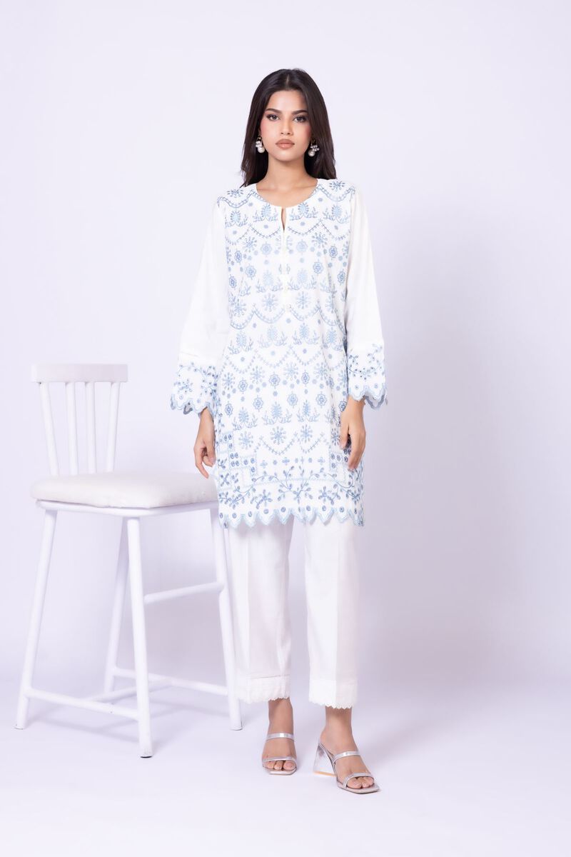 Embroidered | Dull Raw Silk | Kurta | GBP 16.50