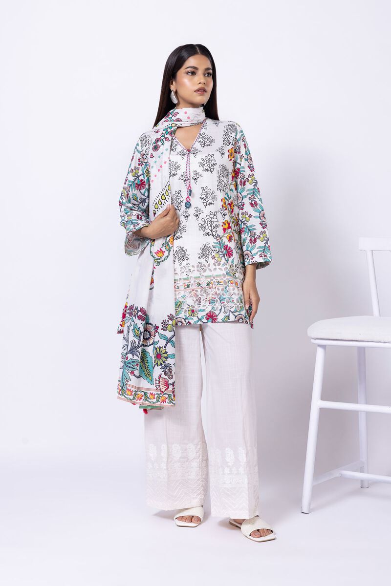 Printed | Slub Lawn | Dupatta | GBP 17.00